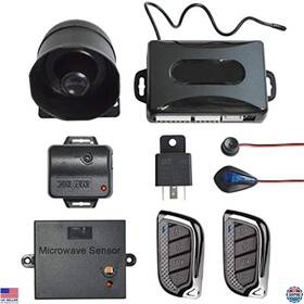 B08hlvp5dr Brand Banvie Keyless Entry Car Alarm System With Shock And Microwave Sensors Security