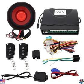 Brand Epathchina Cal 10v Universal 24v Keyless Entry Car Alarm System For Truck Suv With Remote Control