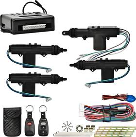 Kr4b Branded Geevorks Universal Car Keyless Entry System Kit 4pcs 12v Door Lock
