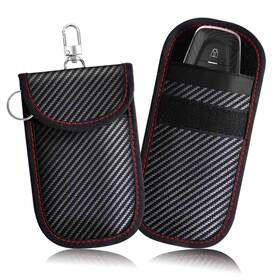 Brillirare 717206739831 2 Pack Faraday Bags For Key Fob Pouch Car Small Black