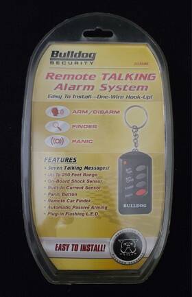 2030mc Bulldog Security Remote Talking Alarm System Brand New Factory Sealed