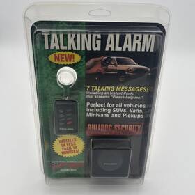 Bulldog Security 737676020208 Talking Car Alarm 2020 With Remote Panic Button Finder Nos