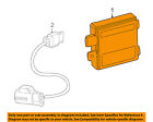 C2d21660 Jaguar Oem Xj Rear Back Up Camera