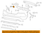 C2p8510 Jaguar Oem Xf Front Sensor Retainer Ring