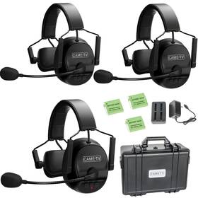 Cametv 614993190008 Came-tv Kuminik8 1.9ghz Wireless Intercom Headset System Noise Cancellation Z