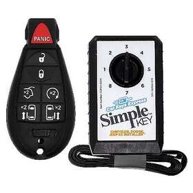 86676058 Car Keys Express Fobik 7 Button Universal Remote And Key Combo Black 86676058 Car Keys Express Fobik 7 Button Universal Remote And Key Combo Black