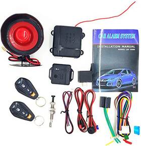 L401 Carbest 313096244273 3-channel 1-way Car Alarm Vehicle Security Keyless Entry System