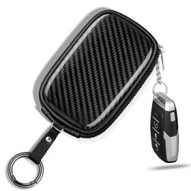 Kb01 Carbon Zone Car Key Signal Blocking Pouch Anti-theft Accessory For Rfid 4.7 2.6 0.9in