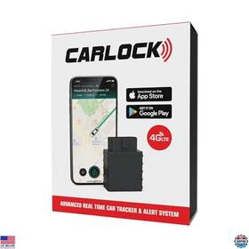 B00u0k3q10 Carlock 4g Real-time Car Tracker And Alarm System - Anti-theft Obd Plug Play Device