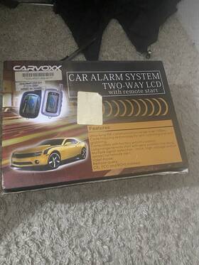 33alm001-999-s11 Carvoxx Two-way Lcd Car Alarm System With Remote Start Read Description 33alm001-999-s11 Carvoxx Two-way Lcd Car Alarm System With Remote Start Read Description