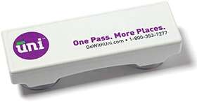 Central Florida Expressway Authority 313039456411 Uni Prepaid Portable Toll Pass Automatic Payment For Nonstop Travel Through 19