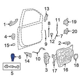 68070394aj Chrysler Oe Keyless Entry Transmitter