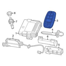 68241532ad Chrysler Oe Keyless Entry Transmitter