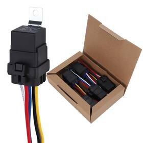 4030 Chtaixin 768561418695 5 Pack Amp 12v Dc Waterproof Relay And Harness Heavy Duty 12 Awg