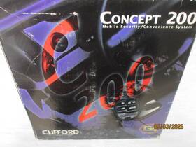 83-828-01 Clifford Concept 200 G4 Security System / Intelliguard 7000iq