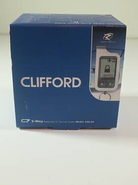 E0005713 Clifford Responder 330.3x 2-way Security System Car Alarm