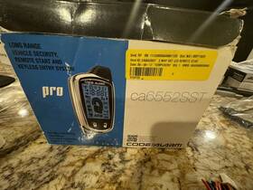Ca6552sst Code Alarm 6552sst Remote Keyless Start Security 2 Way Lcd Display