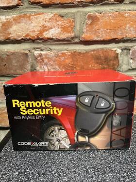 Ca-110 Code Alarm Car Remote Security With Keyless Entry New