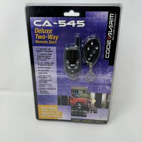 Ca-545 Code Alarm Deluxe Two Way Remote Start - New In Box