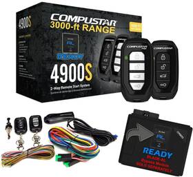 Cs4900-s Compustar 700191259378 4900s 2-way Remote Start And Keyless Entry System With 3