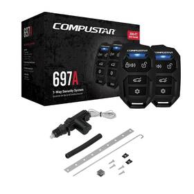 Compubdl221230-01 Compustar Cs697-a 1-way 200ft Alarm Keyless - Code Da1 Door Lock Actuator