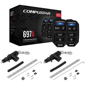 Compubdl221230-02 Compustar Cs697-a Keyless Alarm 200ft Range Code Da1 Door Lock Actuators