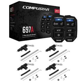 Compubdl221230-03 Compustar Cs697-a 1-way 200ft Alarm Keyless Without Siren And Four Code Da1