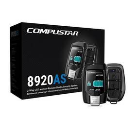 Cs2w8920-as Compustar New 2-way Remote Start And Security System With Lcd