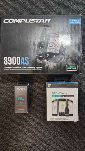 Cs8900-as Compustar Cs8900as Bladeal X1lte 2 Way Remote Start/alarm Blade-al Bypass Unit X1 Lte