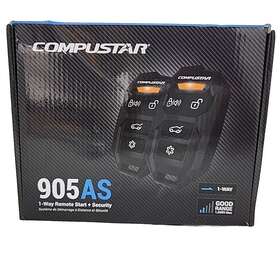 Cs905-as Compustar New 1-way Remote Start And Security System With 4 Button Remotes