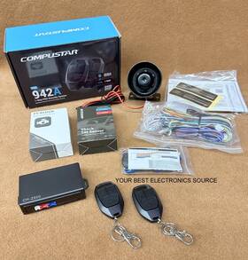 Csp942-a Compustar New 1-way Security/alarm Keyless Entry Shock Sensor