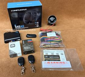 Csp945-as Compustar New Blade-al 1-way Remote Start And Alarm 3-button Remotes Csp945-as Compustar New Blade-al 1-way Remote Start And Alarm 3-button Remotes