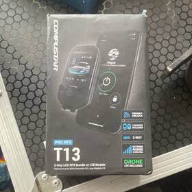 P2t13s-kad2966 Compustar Pro Rfx T13 2-way Lcd Lte Remote Start Proximity Unlock Keyless Entry
