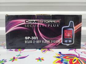 Sp-301 Crime Stopper Crimestopper Deluxe 2-way Keyless Entry Car Alarm Security System - New