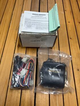 Crimestopper Cs-865rke New Ii Remote Keyless Entry Alarm System Nos Read