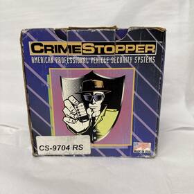 Cs-9704rs Crimestopper Professional Vehicle Security System