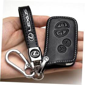 Daoquan 768231347980 Car Key Fob Case For Lexus Es200 Es300h Rx300 Nx200 Ux260h Style B Black