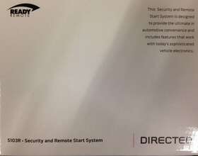 5103r Directed Ready Remote 5103 / 1-way 4-button Security And Start System