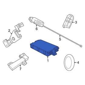 68323877ab Dodge Oe Keyless Entry Module