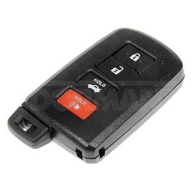 92071 Dorman 3-button Black Replacement Keyless Entry Remote Transmitter Case W Panic Button