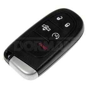 92076 Dorman 4-button Black Replacement Keyless Entry Remote Transmitter Case W Panic Button