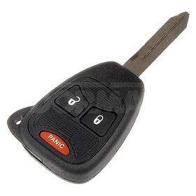 95343 Dorman 2-button Black Replacement Keyless Entry Remote Transmitter Case W Panic Button