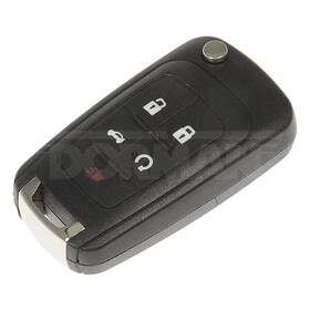 95630 Dorman 4-button Black Replacement Keyless Entry Remote Transmitter Case W Panic Button
