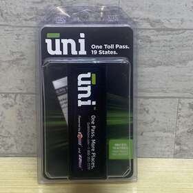 E-pass 865280000276 Uni 19 State Portable Toll Black 1 States No Monthly Fee New Sealed