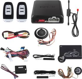 Ec002-nfc-ns Easyguard Pke Passive Keyless Entry Car Alarm With Shock Sensor