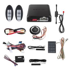 Ec002-ni-ns Easyguard Fsk Technology Rolling Code Smart Key Pke Car Security Alarm Syst