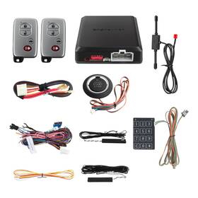 Ec002-t Easyguard Smart Key Pke Car Alarm System Auto Start Starter Push Stop But