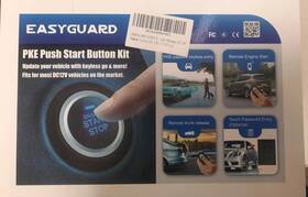 Ec003-s Easyguard Pke Car Alarm With Push Engine Start And Remote