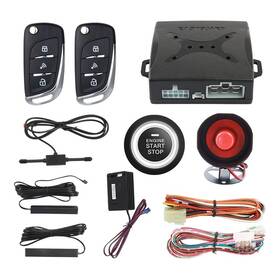 Ec003n-v-ns Easyguard Start Stop Keyless Entry System Pke Remote Engine Shock Alarm