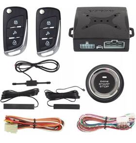 Ec003n-v Easyguard Remote Start Alarm System Pke Keyless Entry Push Button Kit